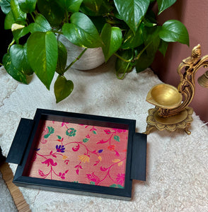 Paithani tray