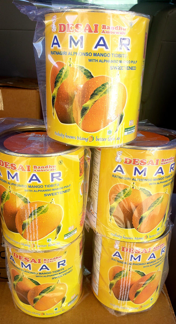 Desai bandhu mango pulp(unsweetened)