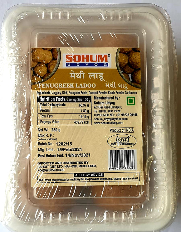 SOHAM FENUGREEK (METHI) LADOO