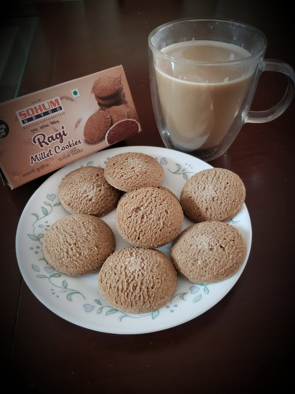 SOHAM RAGI COOKIES (100GM)