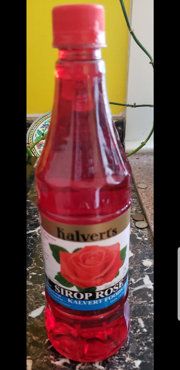 Kalvert's Rose Syrup 23.6 oz