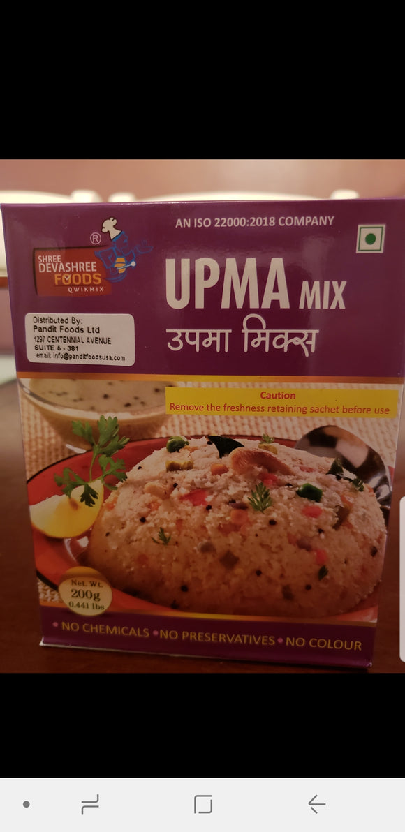 SHREE DEVASHREE UPMA MIX (200gm)